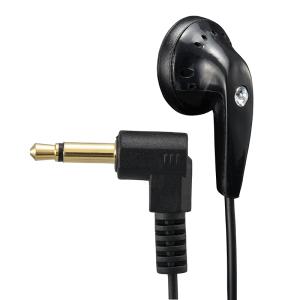 OHM オーム電機　AudioComm 片耳ラジオイヤホン モノラル インナー型 1m　EAR-I112N