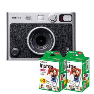 【在庫あり・即納】(フィルム40枚付)富士フィルム　ハイブリッドインスタントカメラ　チェキEvo　instax mini Evo
