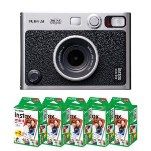 【在庫あり・即納】(フィルム100枚付)富士フィルム　ハイブリッドインスタントカメラ　チェキEvo　instax mini Evo