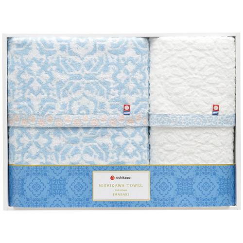 nishikawa 今治バス・フェイスタオルセット TT89400505(A3)ギフト包装・のし紙無...