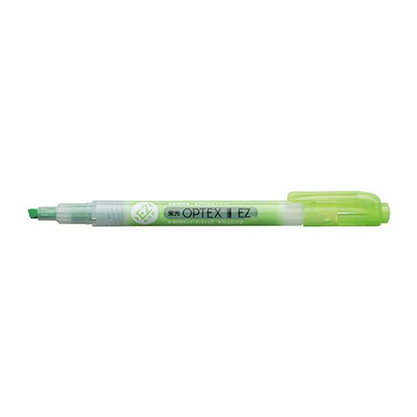 ゼブラ　蛍光マーカーペン　蛍光オプテックス1-EZ　緑　WKS11-G