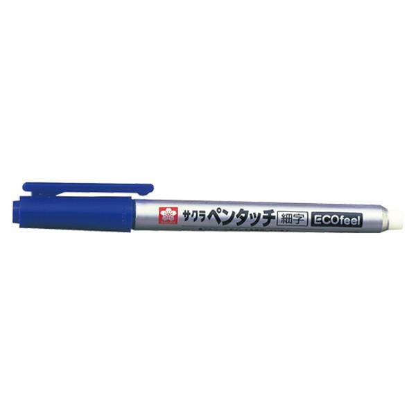 サクラクレパス　油性マーカーペン　ペンタッチエコフィール　細字用　青　PPKE#36