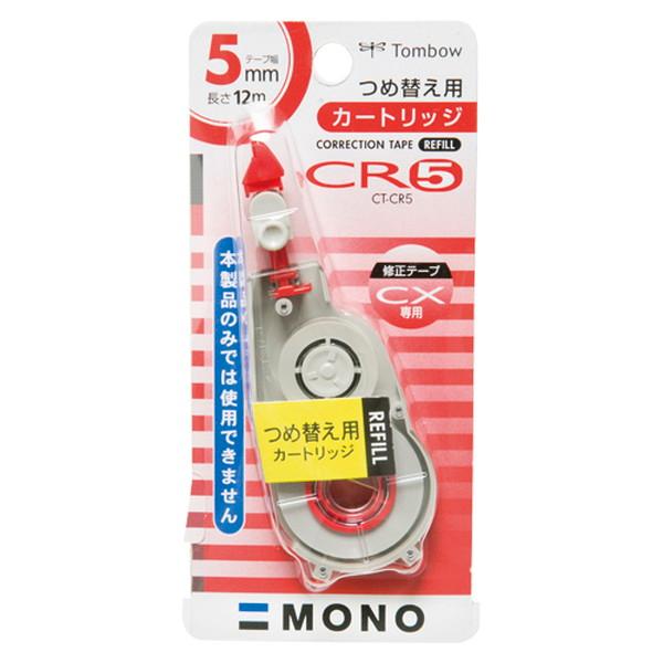 トンボ鉛筆　修正テープ　修正テープカートリッジ　モノCR5　CT-CR5