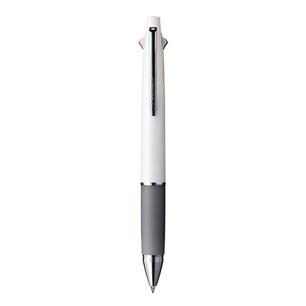 三菱鉛筆　4色ボールペン　ジェットストリーム　4＆1　ホワイト　MSXE510007.1