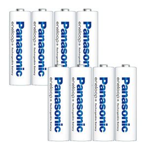 【ポスト投函便専用商品】パナソニック Panasonic エネループ充電池単3形8本 BK-3MCC/4C(2パック) 電池ケース付き