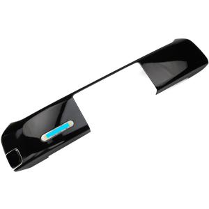 新型 シエンタ10系 専用 フロントグリルカバー バンパーガーニッシュ 外装パネル カスタムパーツ アクセサリー ピアノブラック@