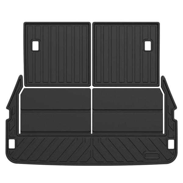 300系 ランドクルーザー ランクル 7人乗り 立体トランクマット 3Dラゲッジマット カーゴトレイ...