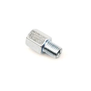 ミラー変換アダプター ミラー10mm→車体10mm 正ネジ 左右セット【貫通