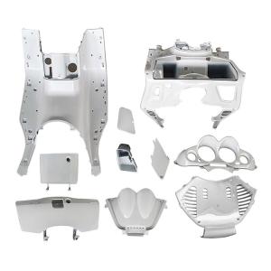 カワサキ ZZR1100D ZX-11 A-TECH サイドカウル 平織カーボン A-TECH