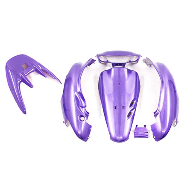 ホンダ DIO ライブディオ/ZX(AF35-1型) 外装カウル 6点セット 紫色ラベンダー