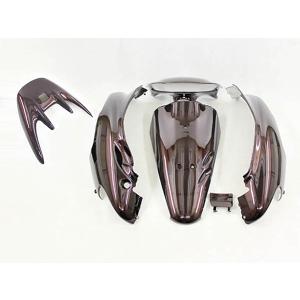 ホンダ DIO ライブディオ/ZX(AF35-2型) 外装カウル 茶ブラウン