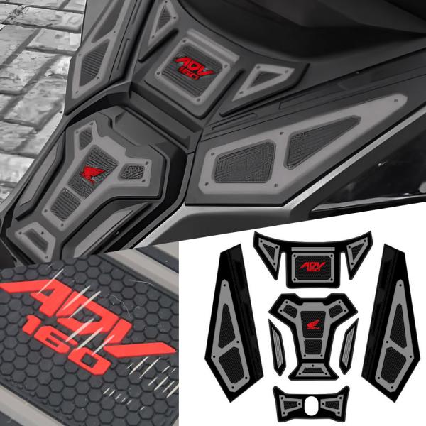 ADV160 タンクパッド タンクプロテクター 燃料タンク保護ステッカー ラバーガード キズ防止 ド...