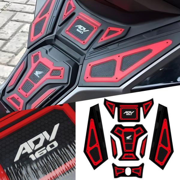 ADV160 タンクパッド タンクプロテクター 燃料タンク保護ステッカー ラバーガード キズ防止 ド...