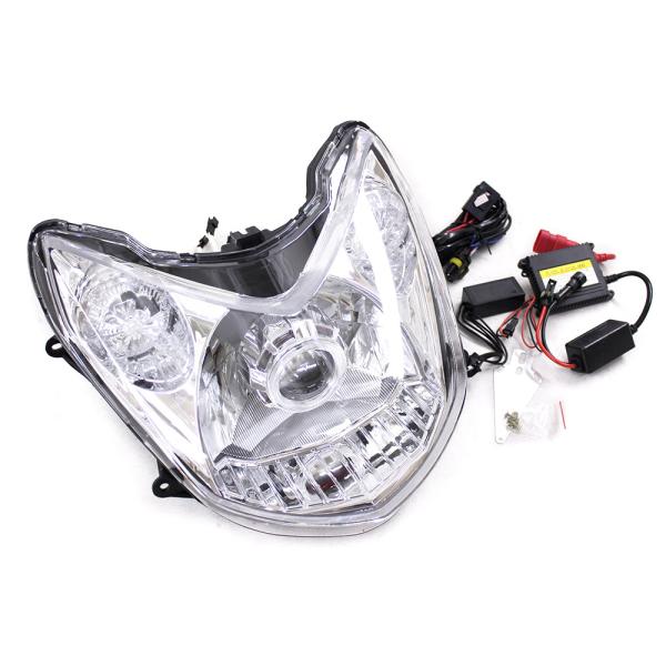 シグナスX　2型　SE44J（28S）HID/赤リング付きプロジェクター ヘッドライト