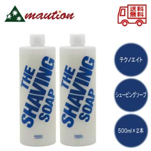 ザ・シェービングソープ 500ml ×2本 セット リビック 顔剃り フェイス ウブ毛 シェービング 理美容｜tokuurishop