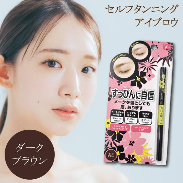 アイブロウST セルフタンニング アイブロウ ダークブラウン ビナ薬粧