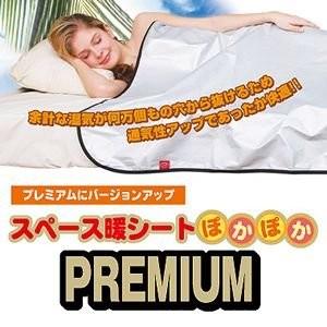 スペース暖 シート ぽかぽかプレミアム 2枚組 シングル 約107×170cm
