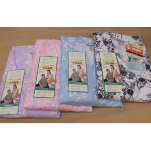 ねまき 花蕾 二重ガーゼ　二重袷 おねまき 月印 婦人用 S〜Lサイズ 寝巻き 日本製　寝間着