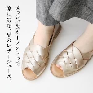 サンダル レディース 歩きやすい50代 ぺたん...の詳細画像1
