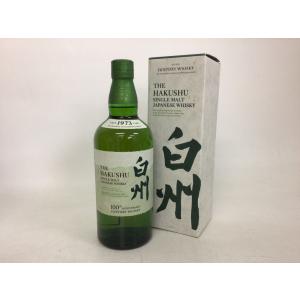 ウイスキー サントリー 白州 NV 100周年記念ラベル 700ml 重量番号:2 RW46｜tokyo-brand-station