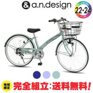 送料無料ヤクシン完全組立 自転車 子供用 22イ...の商品画像