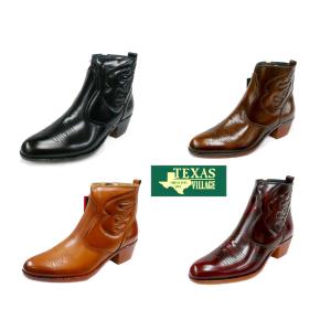 TEXAS VILLAGE テキサスヴィレッジ 5521 メンズ ウエスタンブーツ