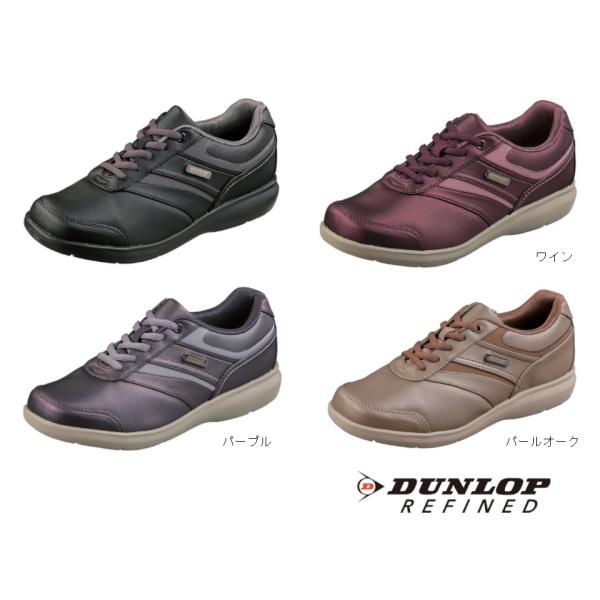 レディース ウォーキングシュー ズ DUNLOP ダンロップ リファインド 009