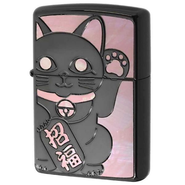 Zippo ジッポー　ライター SHELL LUCKY CAT シェル ラッキーキャット 1201S...