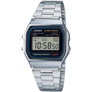 CASIO [カシオ] 腕時計 コレクション スタンダード A158WA-1JF シルバー｜tokyo-ec