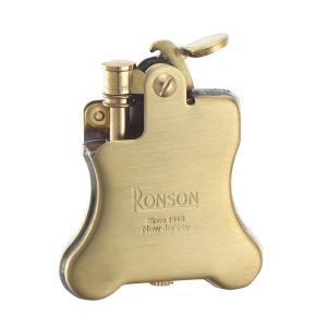 RONSON ロンソン ライター R01-1026  バンジョー サテン仕上げ ブラス R01-10...