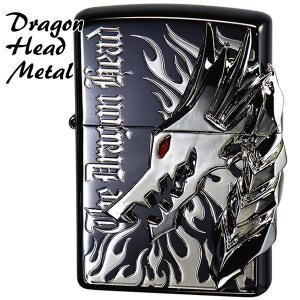 ZIPPO ジッポー ZDH-301BN ドラゴンヘッド ブラックニッケル｜tokyo-ec