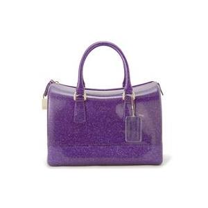 フルラ FURLA ボストンバッグ 699972 CANDY S BAULETTO UVAGLAM パープル｜tokyo-ec