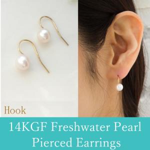 ピアス レディース 14KGF 天然石 グリーンクォーツ ドロップピアス