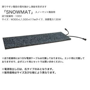 スノーマット階段用「SNOWMAT」型番/AEH-S2785、サイズ/W270×L850