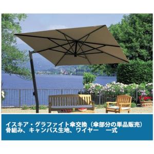 タカショー ラウンドサイドポール パラソルII 330 オフホワイト ACT