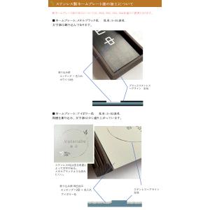 S-03表札(品番:DHS0302)ステンコレ...の詳細画像2