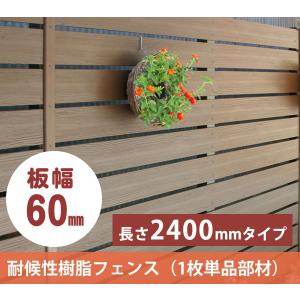 木目調樹脂フェンス】ベータウッド［横張りタイプ］ 専用アルミ支柱60