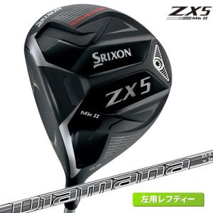 スリクソン ZX5 Mk II ドライバー レフティ 左用 Diamana ZX-II50 カーボン...