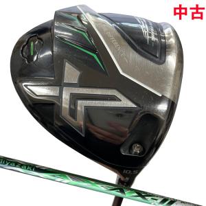 中古  ゼクシオエックス ドライバー 10.5S Miyazaki AX-2 カーボンシャフト メンズ ダンロップ XXIO X-eks DUNLOP ダンロップ (586-029)｜tokyo-golf