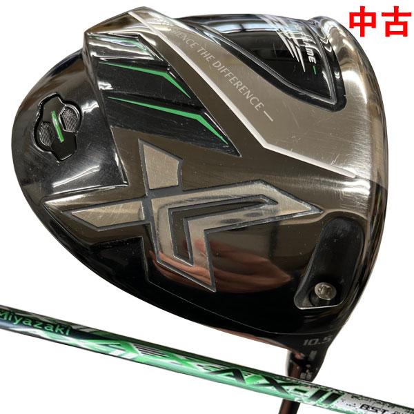 中古 ゼクシオエックス ドライバー 10.5SR Miyazaki AX-2 カーボンシャフト メン...