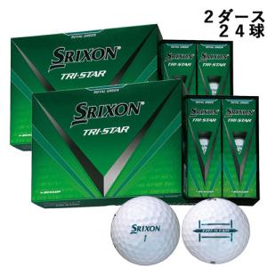 ダンロップゴルフボール SRIXON TRI-STAR4 2024年モデル 1ダース(12個