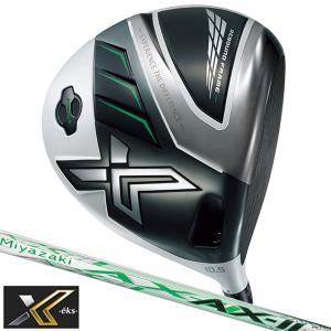 ゼクシオ エックス マットホワイト ドライバー Miyazaki AX-2 カーボンシャフト メンズ ダンロップ XXIO X-eks DUNLOP ダンロップ｜tokyo-golf