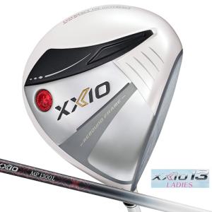 XXIO13 ゼクシオ13 レディスドライバー パールホワイト カーボンシャフト MP1300L【カタログ純正シャフト装着モデル】 レディース 右  DUNLOP ダンロップ｜東京ゴルフ