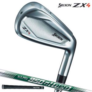 【特注】 ダンロップ(DUNLOP) スリクソン ZX4 アイアンセット 6本(5〜9,PW) N.S.PRO 950GH neo スチールシャフト 右利き SRIXON 日本正規品