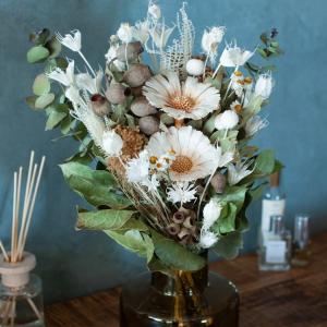ドライフラワー 花束 ブーケ スワッグ ナチュ...の詳細画像5