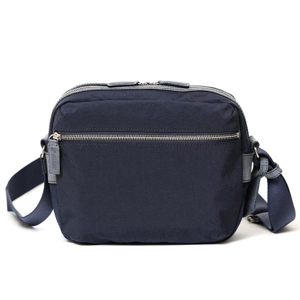 ショルダーバッグ ナイロン 軽い メンズ おしゃれ ブルー ネイビー 青色 シンプル コンパクト ボ...