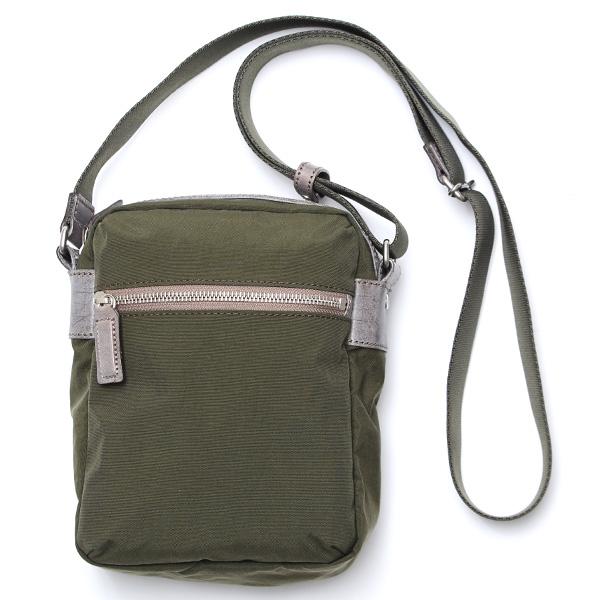 ミニ ショルダー バッグ 男女兼用 ナイロン 軽量 グリーン 緑色 スマホポーチ ボーデッサン(BE...
