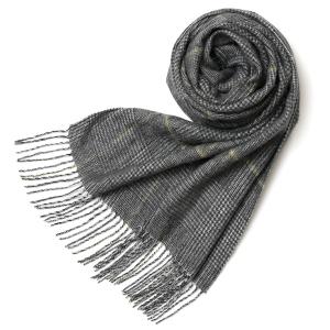 大判 ストール メンズ レディース カシミヤ100% 日本メーカー製 箱付き