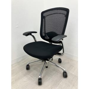 オカムラ  固定肘付コンテッサチェア CM22AB W650xD625xH970-1070mm 中古...