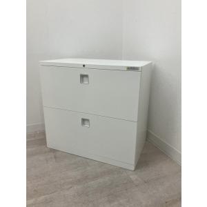 ■中古品■ オカムラ レクトラインシリーズ ラテラル書庫 4T71AC ※ビス穴有/キズ少々有